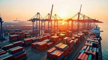 cargo-ship-port-sunset